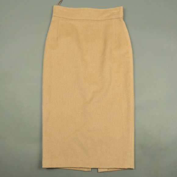 Ralph Lauren Black Label Dresses & Skirts - Ralph Lauren Black Label Camel Angora A Line Skirt